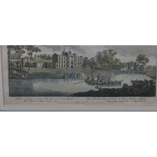 199 - An 18/19th Century coloured engraving 