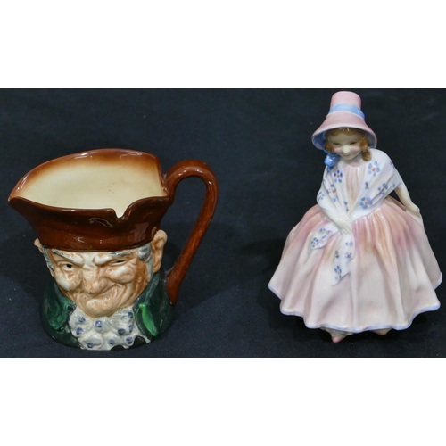 6 - A small Royal Doulton figurine 