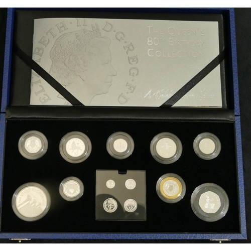 684 - A 2006 silver set of graduated coins 