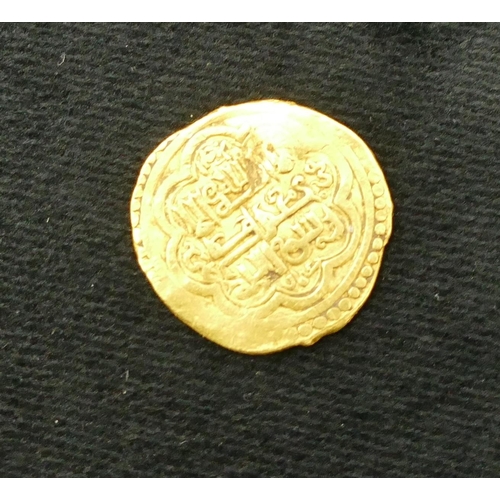 696 - Ilkhanid, Abu, Sa'id gold dinar, 5.6 grams