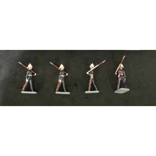 4056 - A set of 4 modern Britains soldiers 