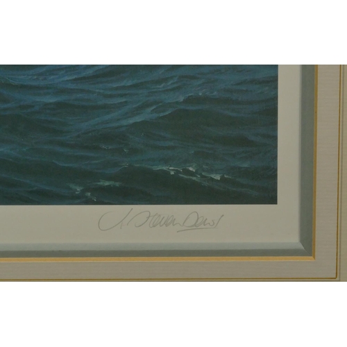 4136 - Steven Dews, signed limited edition print,  depicting sailing boats, signbed in pencil and  numbered... 