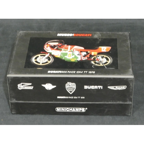 ミニカー Minichamps DUCATI900 RACE IOM TT 1978