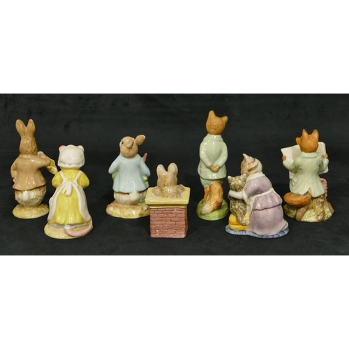 86 - 6 Royal Albert and 1 Royal Doulton Beatrix Potter figures 