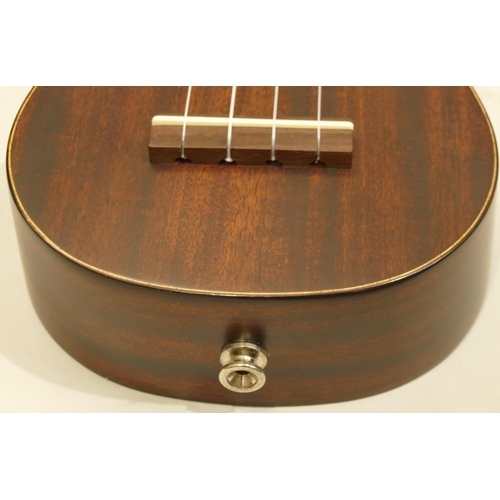 1005 - Hamano soprano ukulele model H-100, serial number 06060549, in hard case.