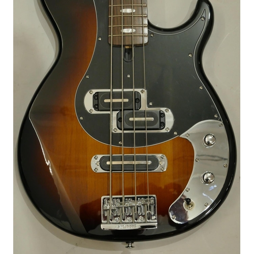 1074 - Yamaha 4-string bass guitar, overall length 117cm.