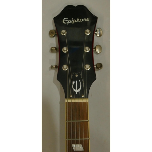 1082 - Epiphone 6-string electric guitar, model Casino Coupe CH, serial number 16121500656, overall length ... 