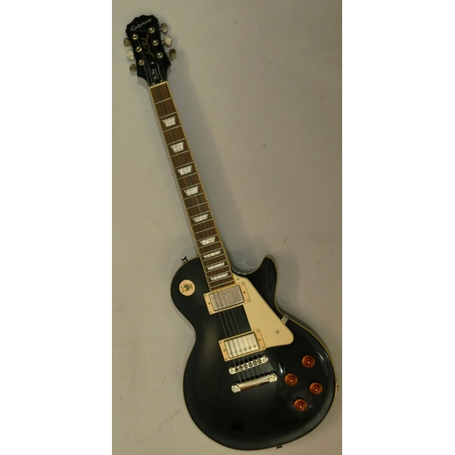 1084 - Epiphone 6-string electric guitar, Les Paul Standard model, overall length 101cm.