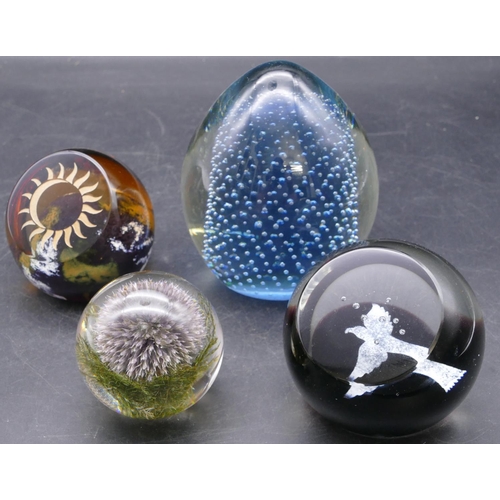 147 - 2 Caithness paperweights 