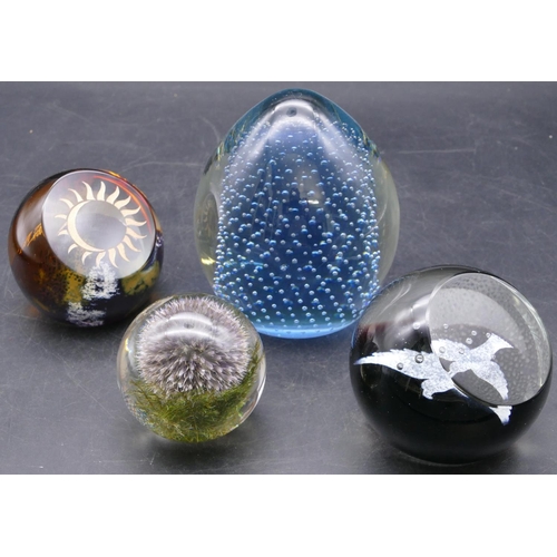 147 - 2 Caithness paperweights 