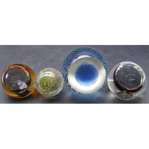 147 - 2 Caithness paperweights 