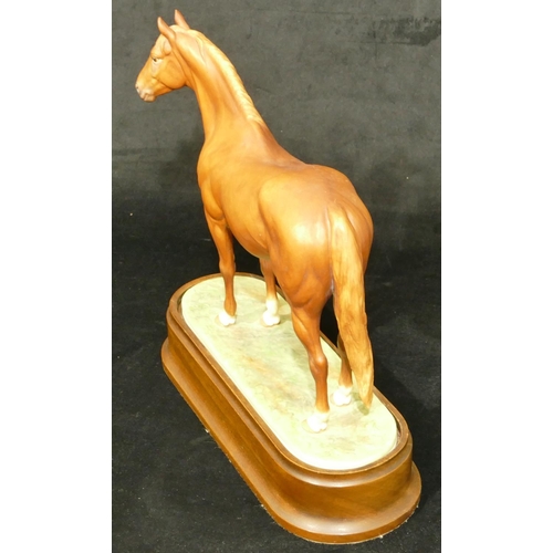 39 - A Royal Worcester Equestrian figure 