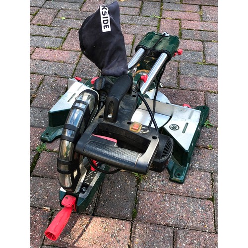 7115 - A Parkside PZKS 1500 B2, sliding compound mitre saw, 79cm long