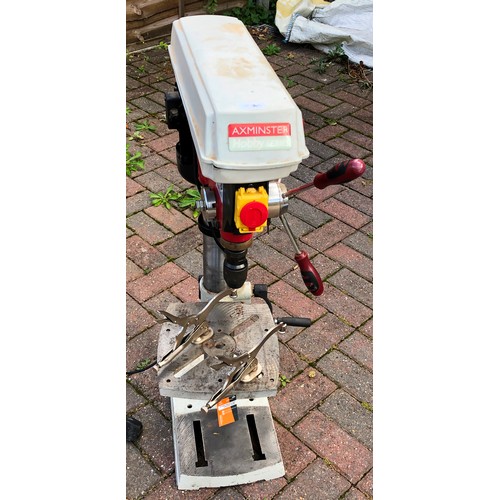 7120 - An Axminster Hobby series AH1603DP pillar drill, 90cm high