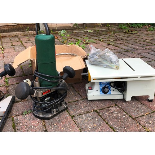 7121 - A drum polishing machine, a Bosch drill etc.