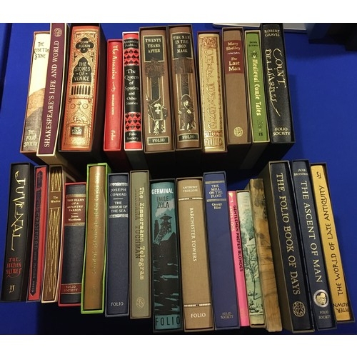 7144 - A collection of Folio hardback books including 