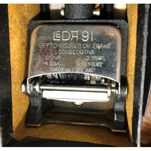 7159 - The Leda ninety-one automatic hand numbering machine, and a similar Leda hand numbering machine, a s... 