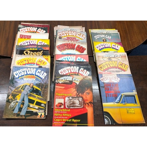 7160 - A quantity of various Custom Car magazines dating from the '70's and 80's.