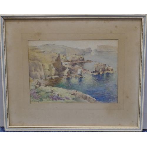 112 - Ethel Sophia Cheeswright marine watercolour 