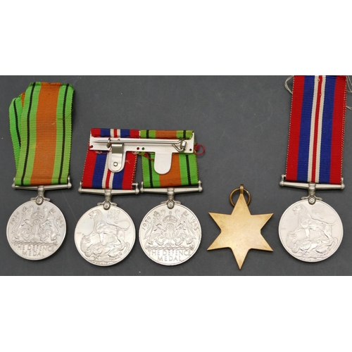 249 - 5 various WWII military medals