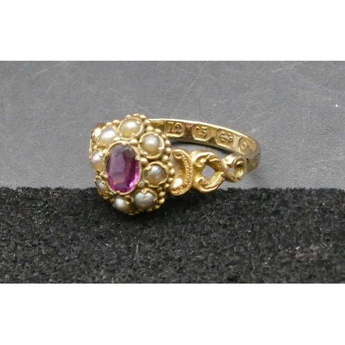 255 - A 9ct gold ladies' ring with twist shoulders set with small diamond, Size M/N, 3 grams gross, a 12ct... 