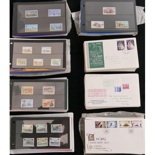 536 - The Official Collection of World Wildlife First Day Covers, 2 modern First Day Cover albums and a la... 