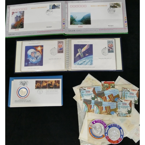 537 - A quantity of various stamps including Apollo Space Mission, 1975, The Day of the Concorde Commemora... 