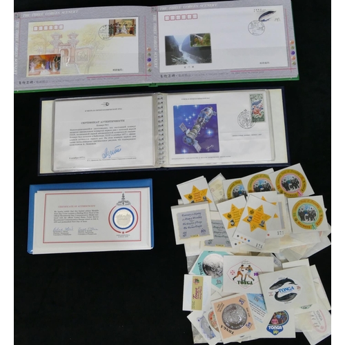 537 - A quantity of various stamps including Apollo Space Mission, 1975, The Day of the Concorde Commemora... 