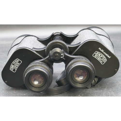 548 - A pair of Carl Zeiss 10x 50 multi coated binoculars, boxed