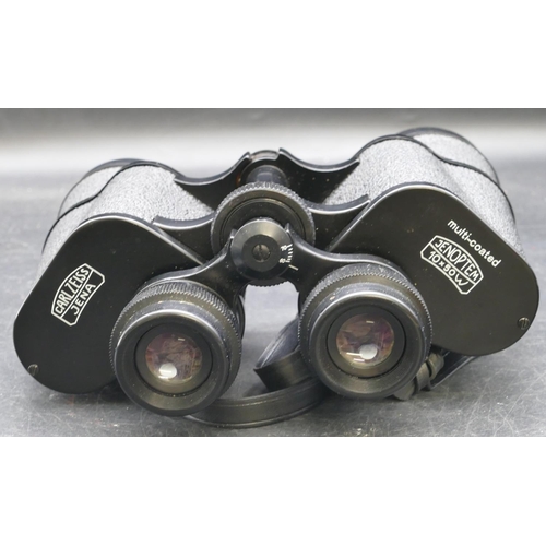 548 - A pair of Carl Zeiss 10x 50 multi coated binoculars, boxed