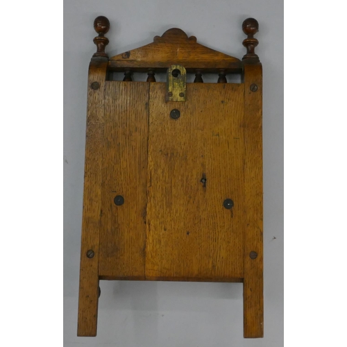 663 - F Robson, Newcastle on Tyne, holosteric oak hanging barometer with all over carved leaf and scroll d... 