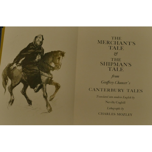 772 - A set of 4 Geoffrey Chaucer's Canterbury Tales 