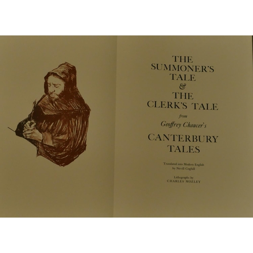 772 - A set of 4 Geoffrey Chaucer's Canterbury Tales 