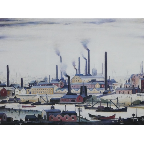 198 - LS Lowry Limited Edition coloured print 