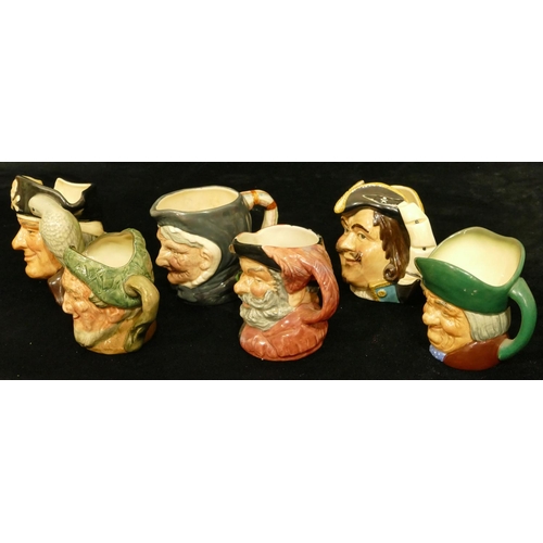 20 - 6 Royal Doulton small character jugs, 