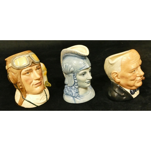 24 - 3 Royal Doulton small character jugs 