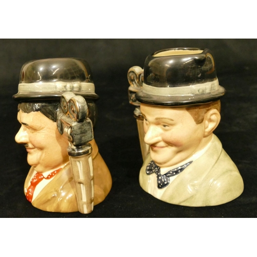 26 - A pair of Royal Doulton small character jugs 