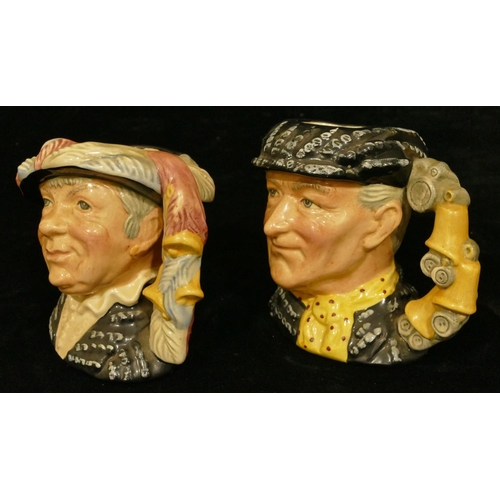 27 - A pair of Royal Doulton small character jugs 