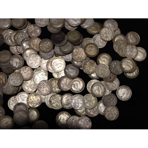 605 - 167 3D silver coins, 236 grams