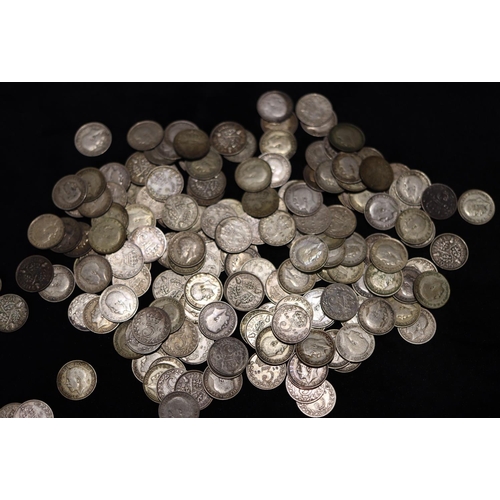 605 - 167 3D silver coins, 236 grams