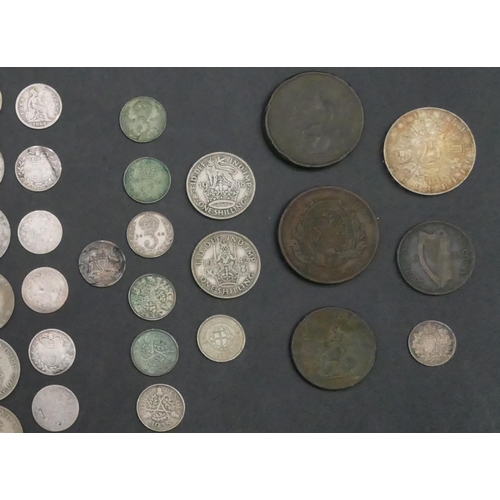 714 - 36 x pre-1940 Half Crowns, 15 x 1940 One Florins, 34 x pre-1940 One Shillings, 13 x Victorian and ea... 