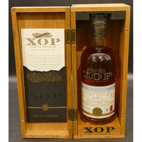 817 - Bunnahabhain 1989 30 year old Douglas Laing XOP single malt Scotch Whiskey no. 089 of 218, distilled... 