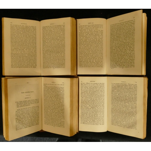 834 - A set of 4 19th Century leather bound books, 