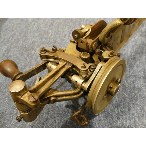 843 - A vintage Singer Carpet sewing machine, 53cm long