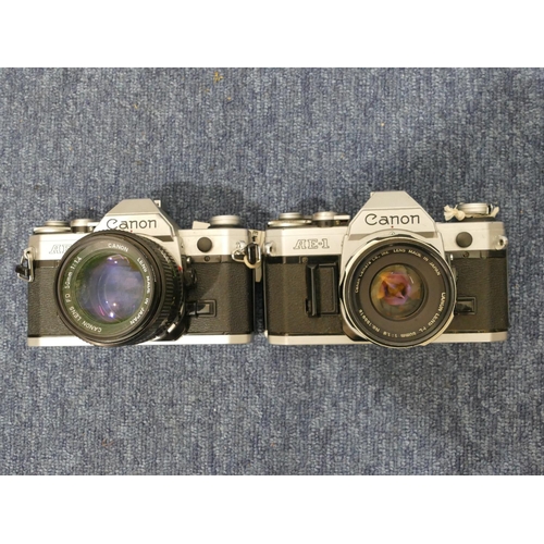 912 - 2 Canon AE-I cameras