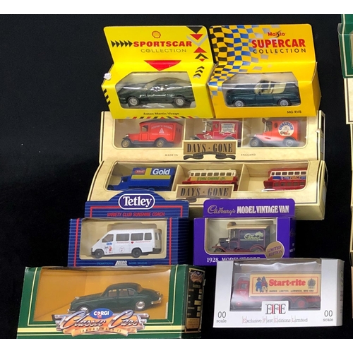 8103 - A quantity of Lledo Days Gone By model cars, Maisto and Matchbox cars, all boxed.