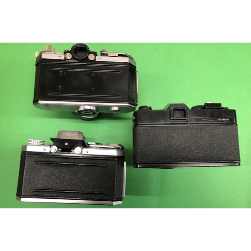 8119 - A quantity of various cameras including Praktica, Cosina, Edixa, Olympus etc. (14)