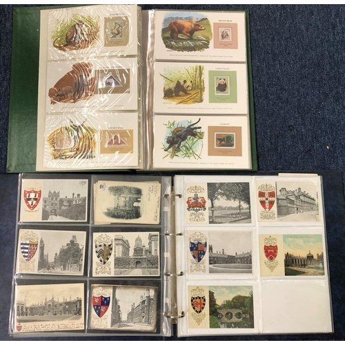 8068 - WWF Animals of the World Stamp Collection album with Certificate of authenticity and a postcard albu... 