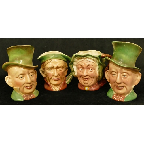 10 - 4 Beswick large character jugs 