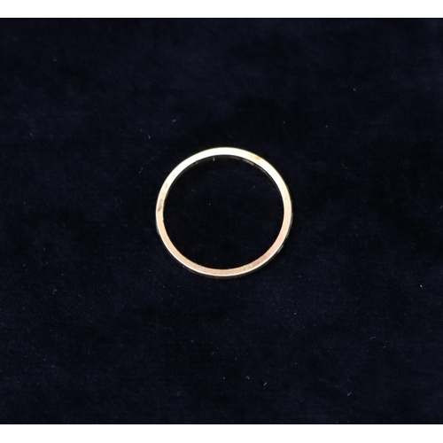 349 - A 22ct gold wedding ring